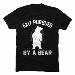 exit pursued by a bear t shirt
